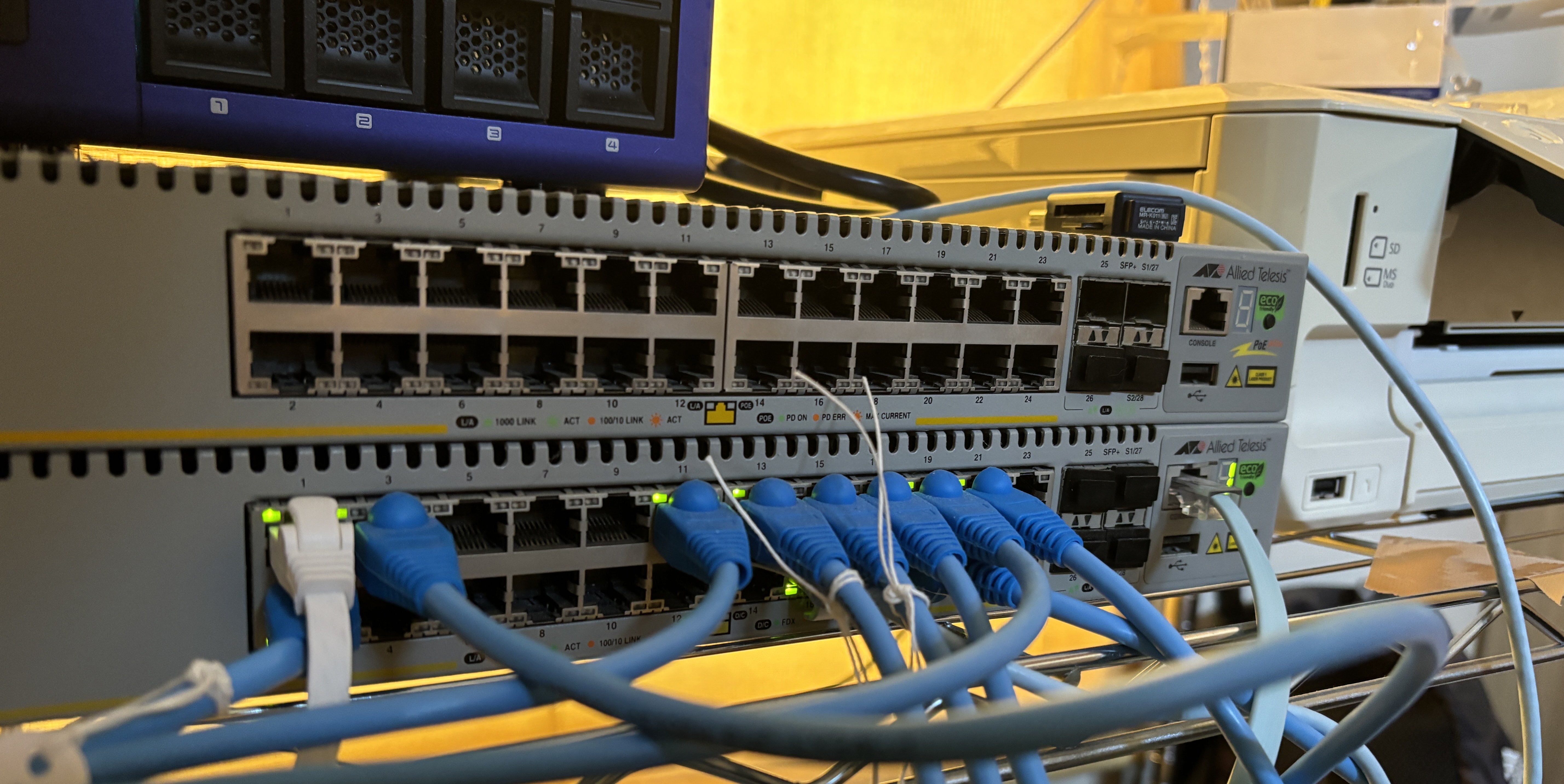 Alliedのx510lのFWをアプデした